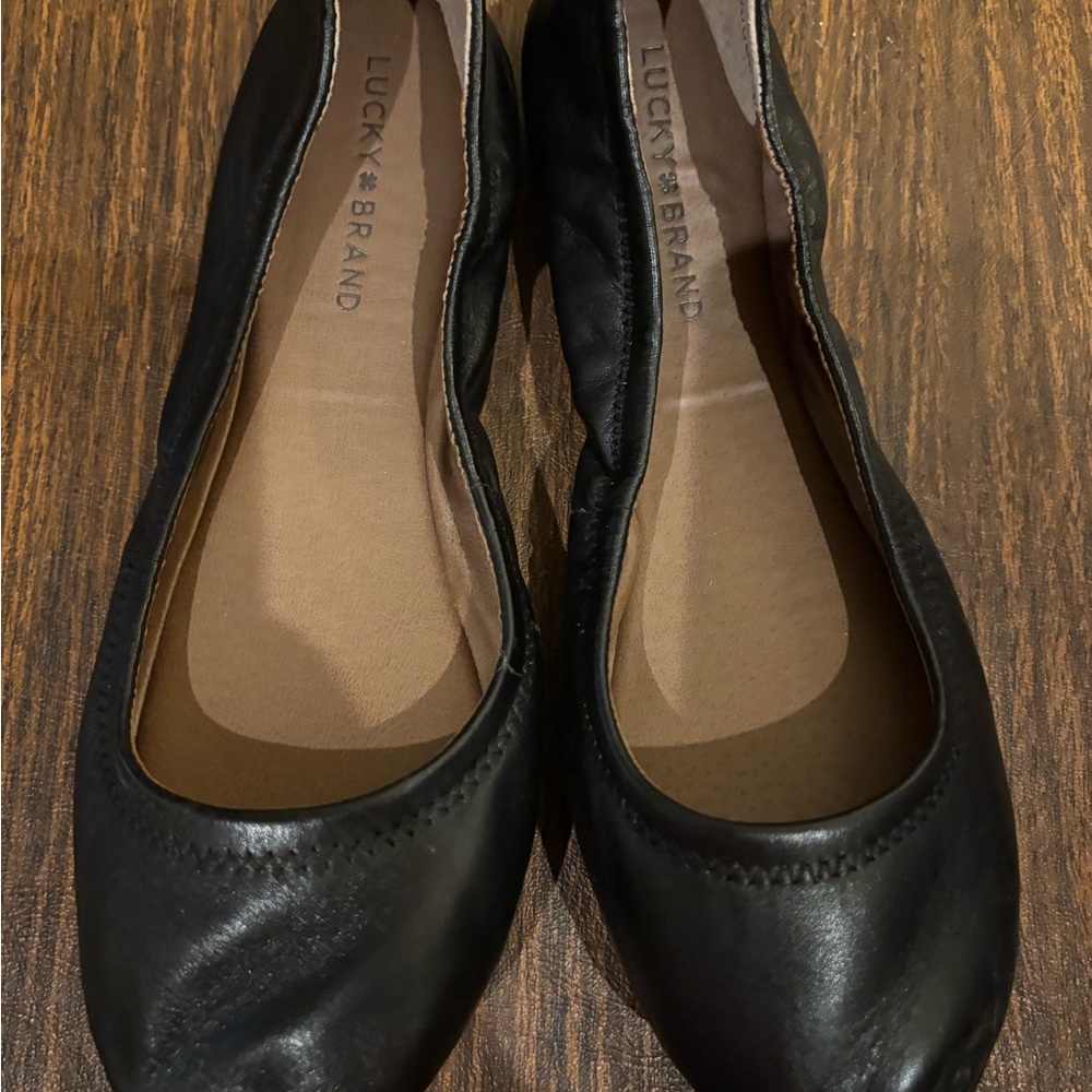 Lucky Brand Women's Black Flats